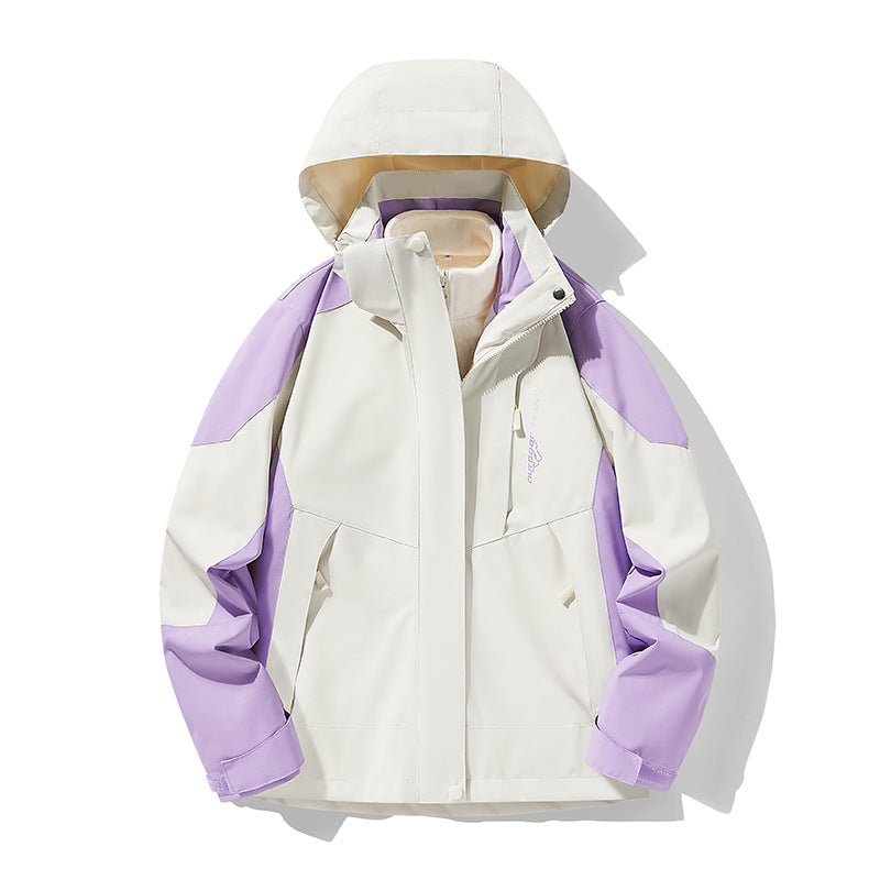 3-in-1 Fleece-Lined Waterproof Jacket