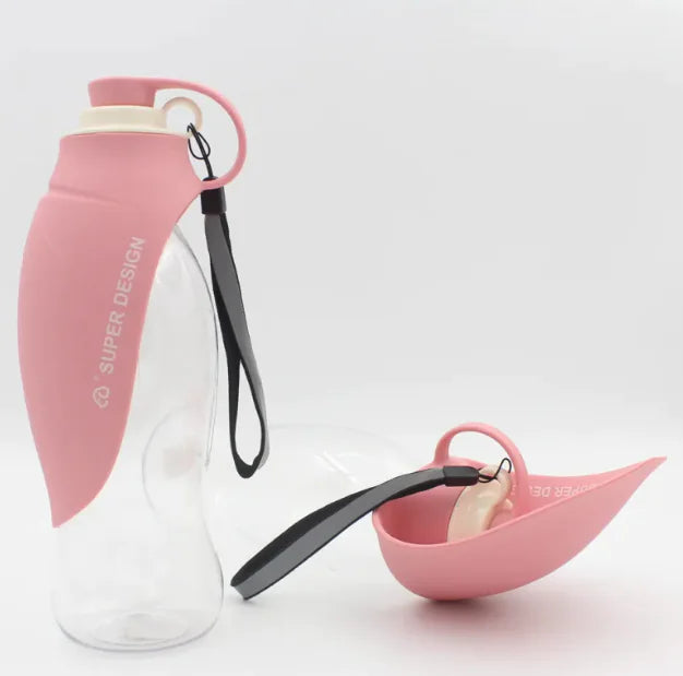 Pet Flip Cup Portable Water Bottle