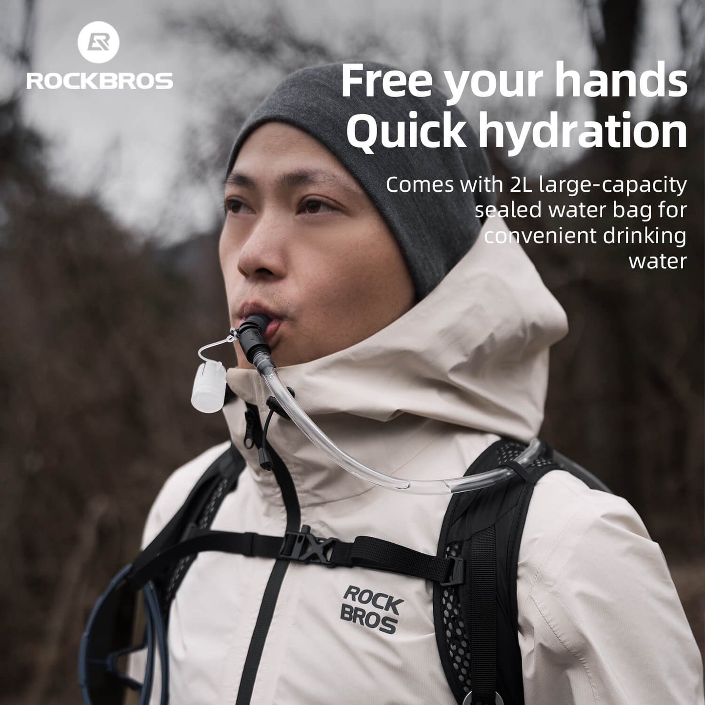 ROCKBROS Lightweight Hydration Backpack – Outdoor Sports